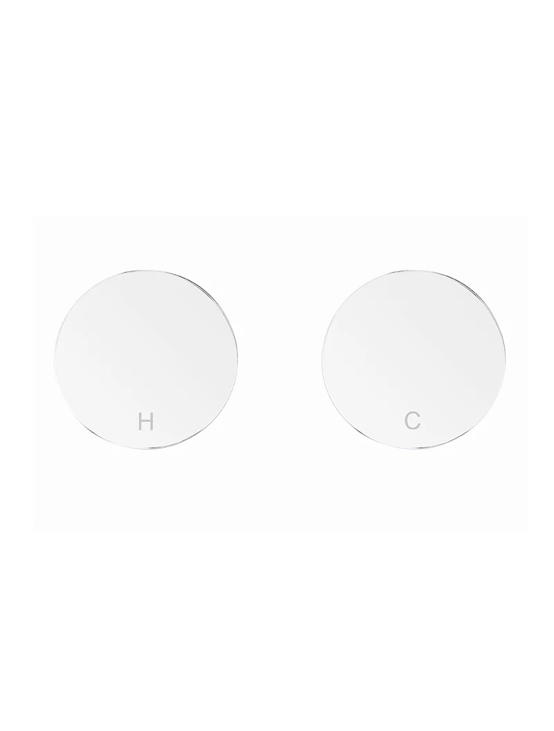 Circular Wall Taps - Polished Chrome - Image 2