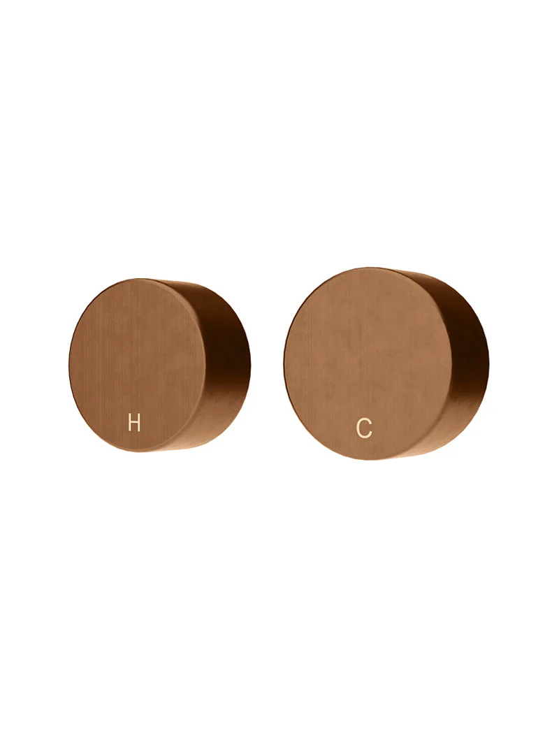 Circular Wall Taps - Lustre Bronze - Image 6