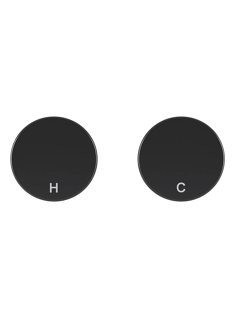 Circular Wall Taps - Matte Black - Image 2