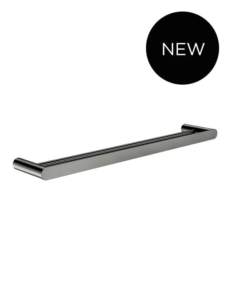 Curvaé Double Towel Rail 600mm - Shadow Gunmetal - Image 4
