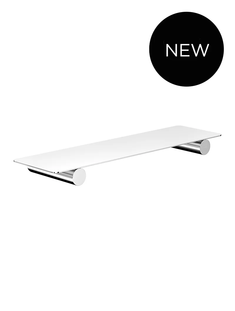 Curvaé Shower Shelf 400mm - Polished Chrome - Image 4