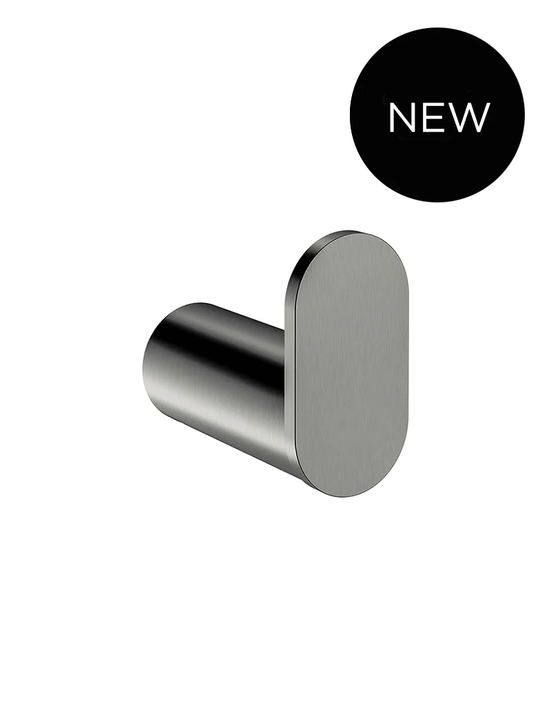 Curvaé Single Robe Hook - PVD Shadow Gunmetal