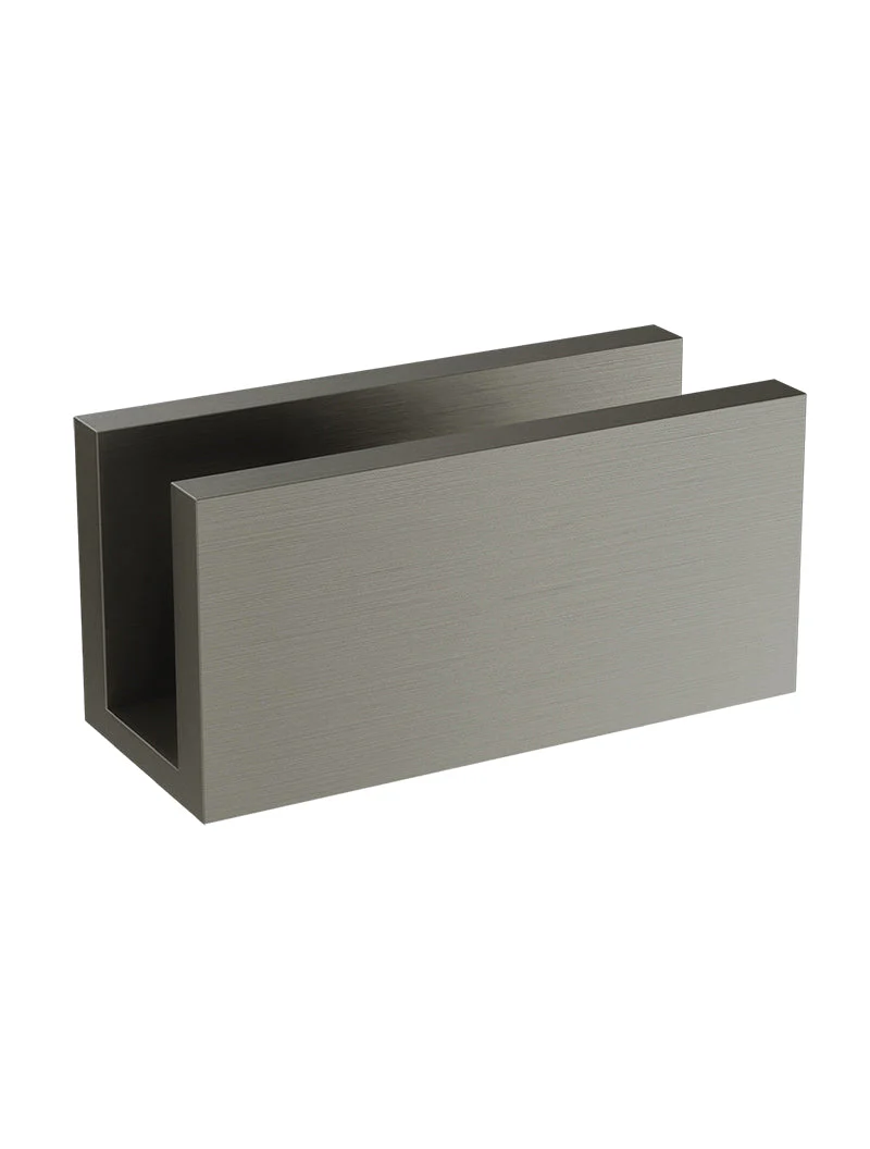 Glass Fixing U Bracket - Shadow Gunmetal - Image 3