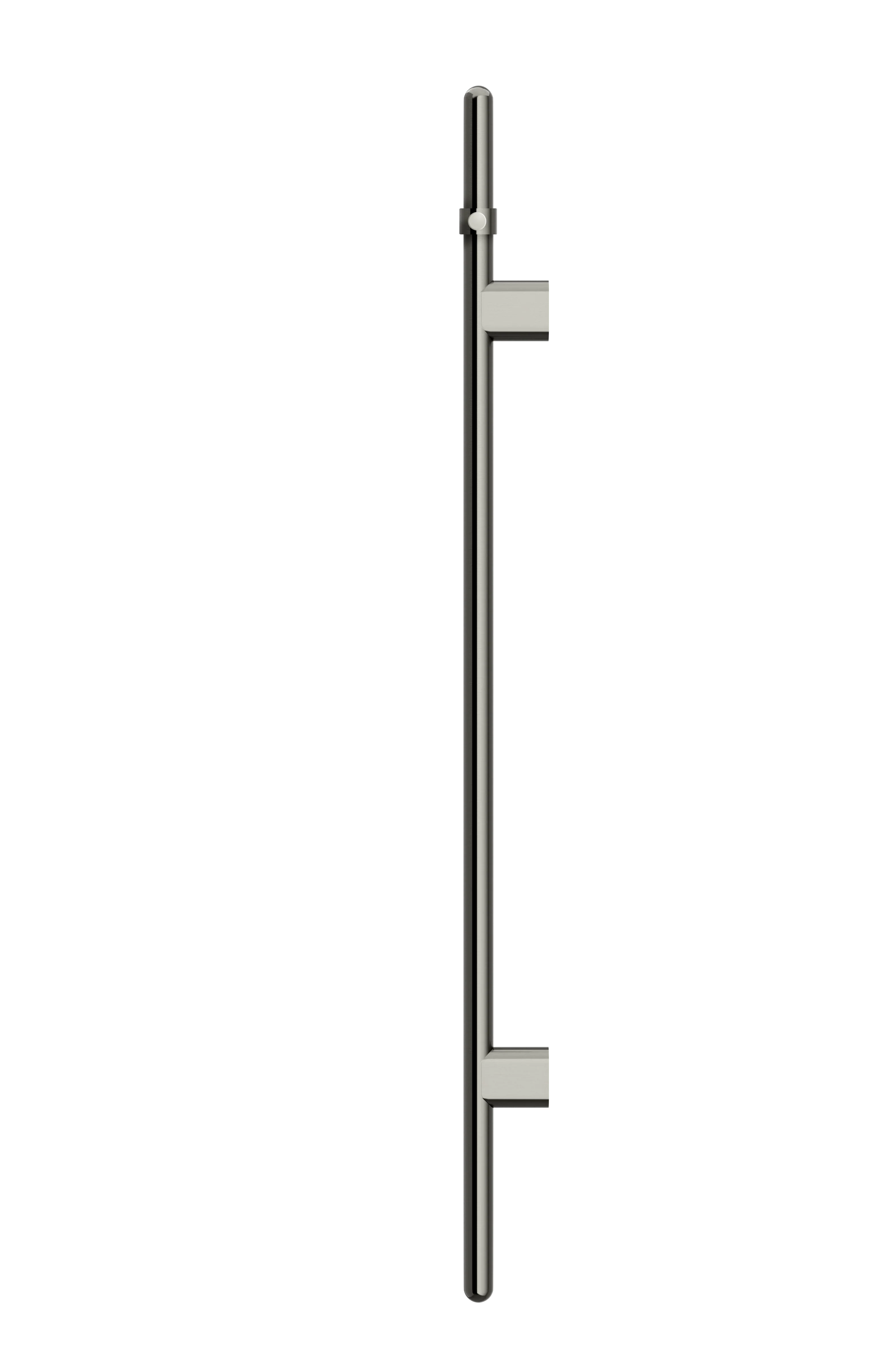 Heated Vertical Towel Rail - Shadow Gunmetal - Image 2