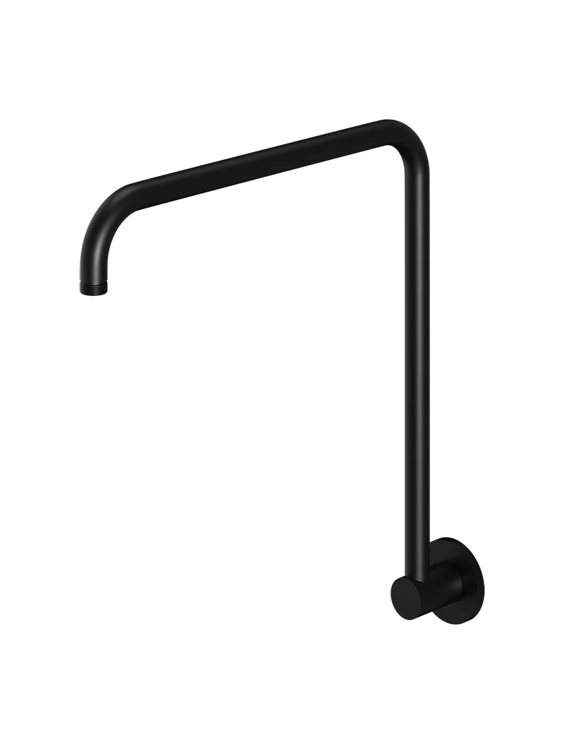 High Rise Shower Arm - Matte Black - Image 4