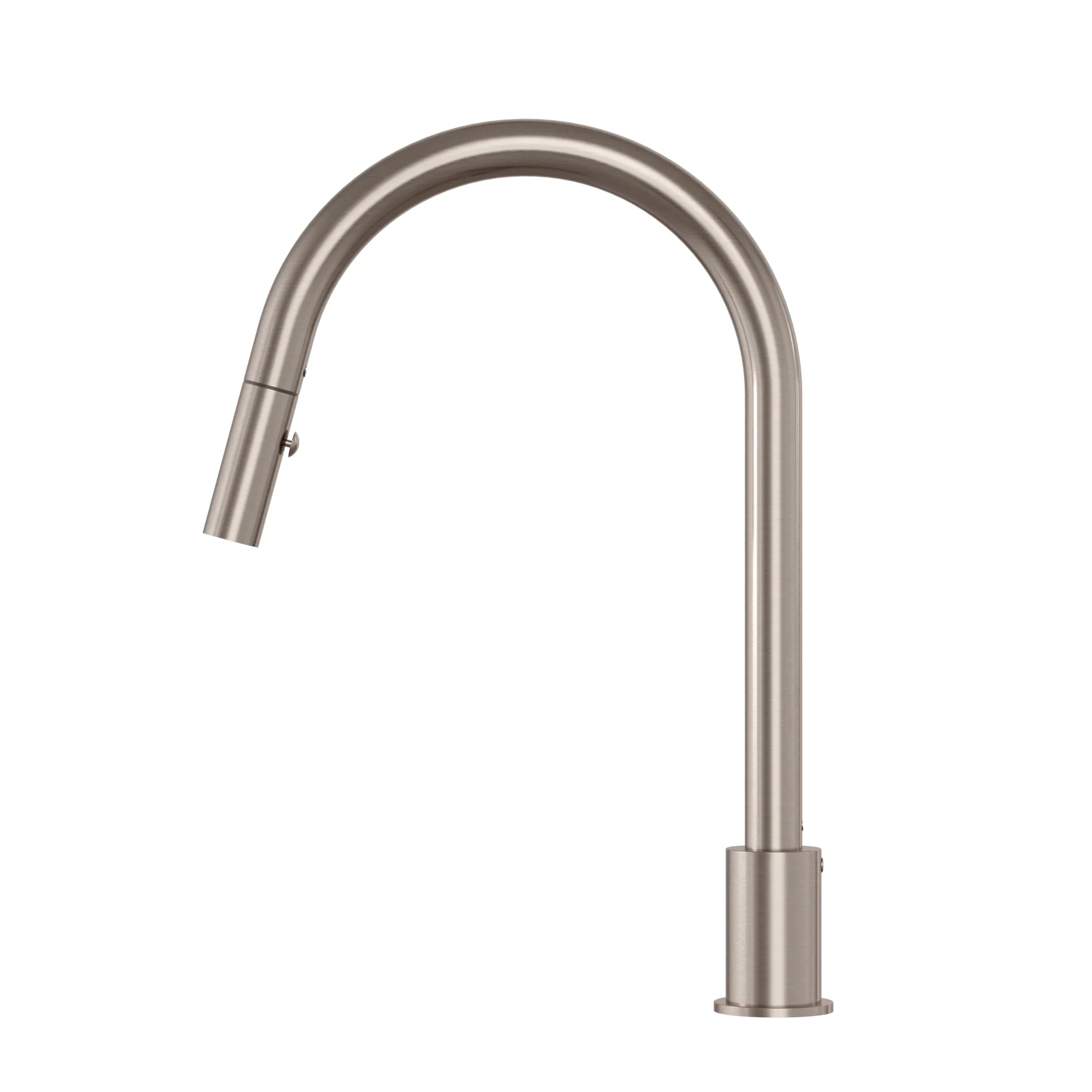 Kitchen hob spout with pull out nozzle - Champagne - Image 2