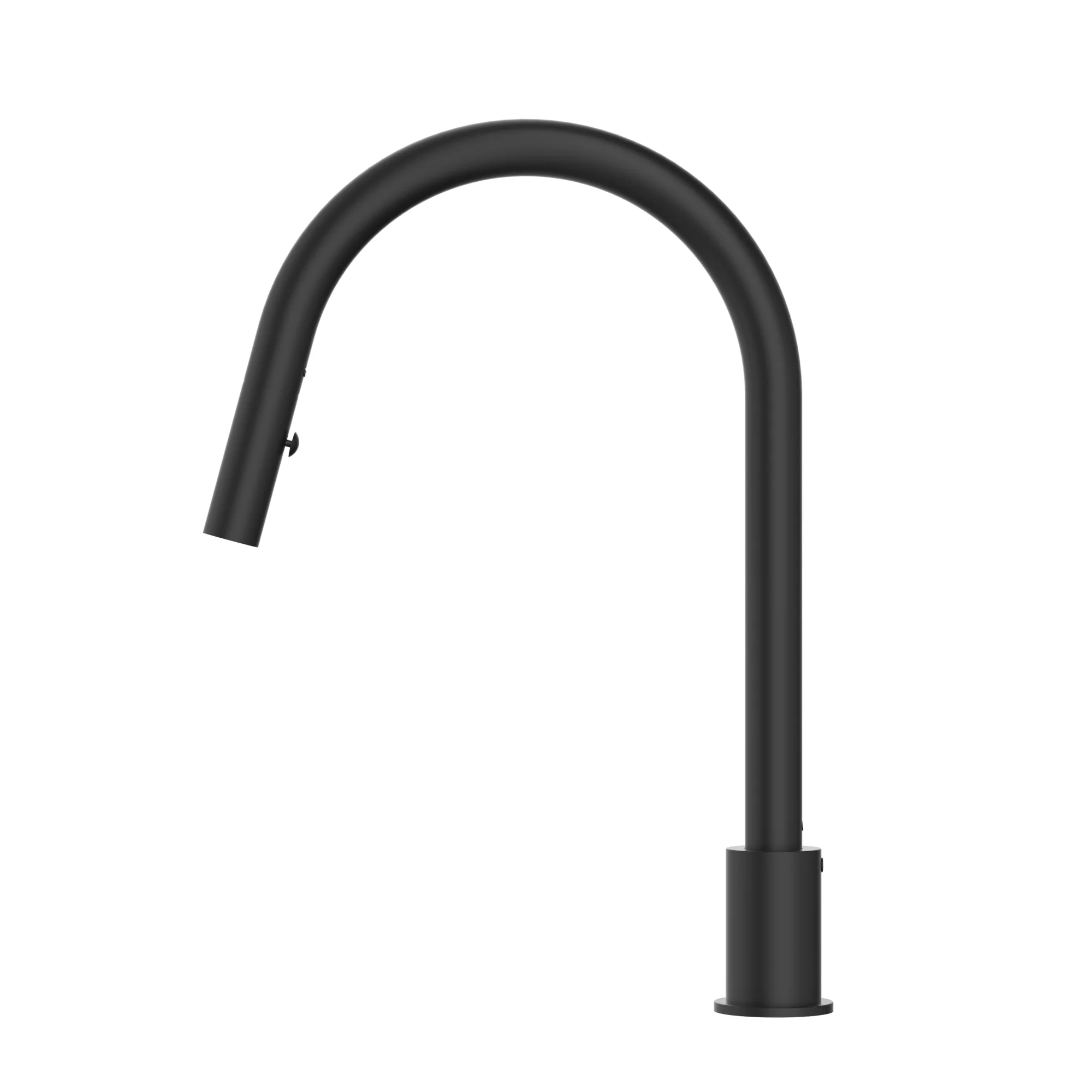 Kitchen hob spout with pull out nozzle - Matte Black - Image 2