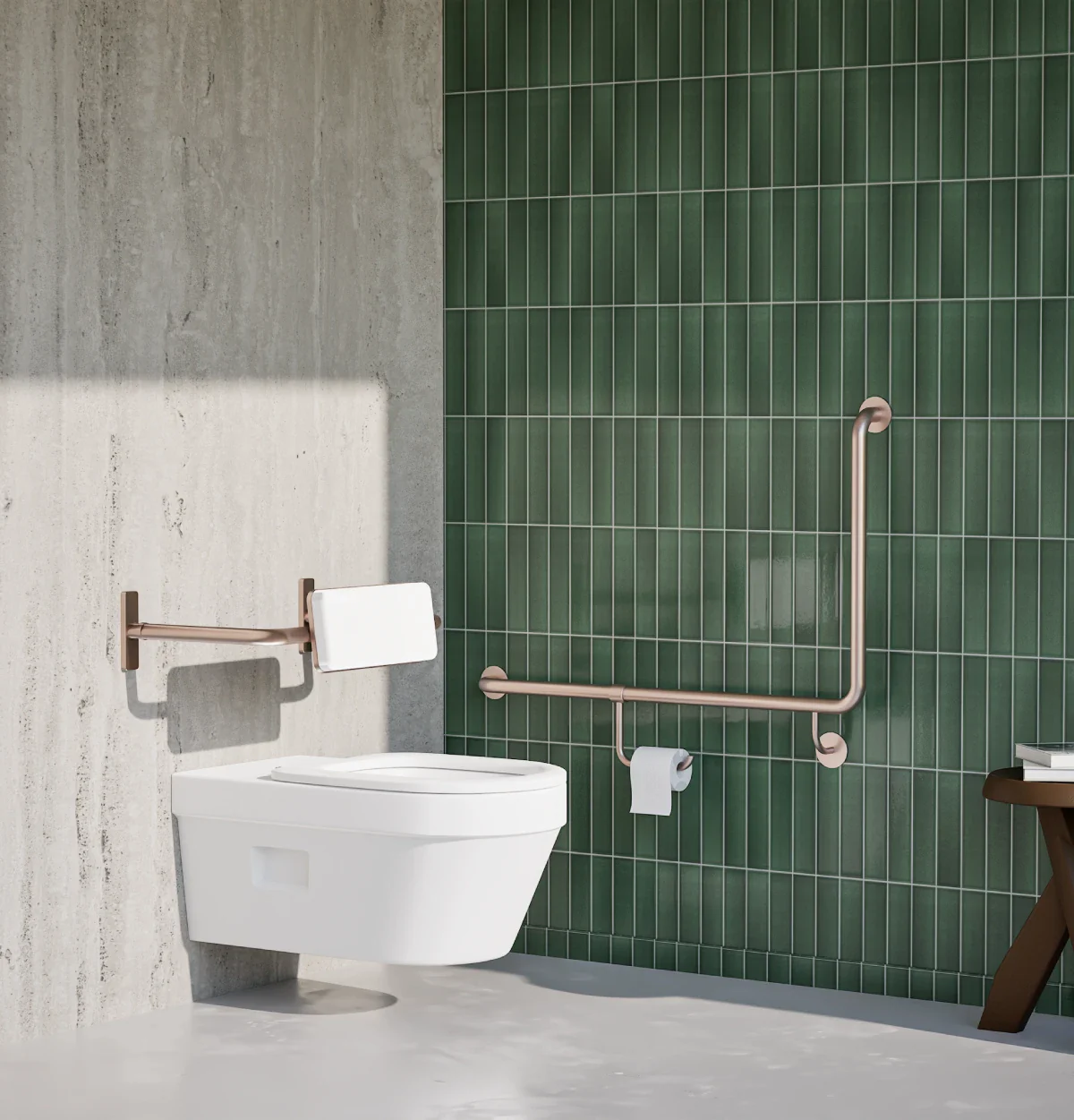 Meir Mobility 42mm Handle - Brushed Nickel - Image 2