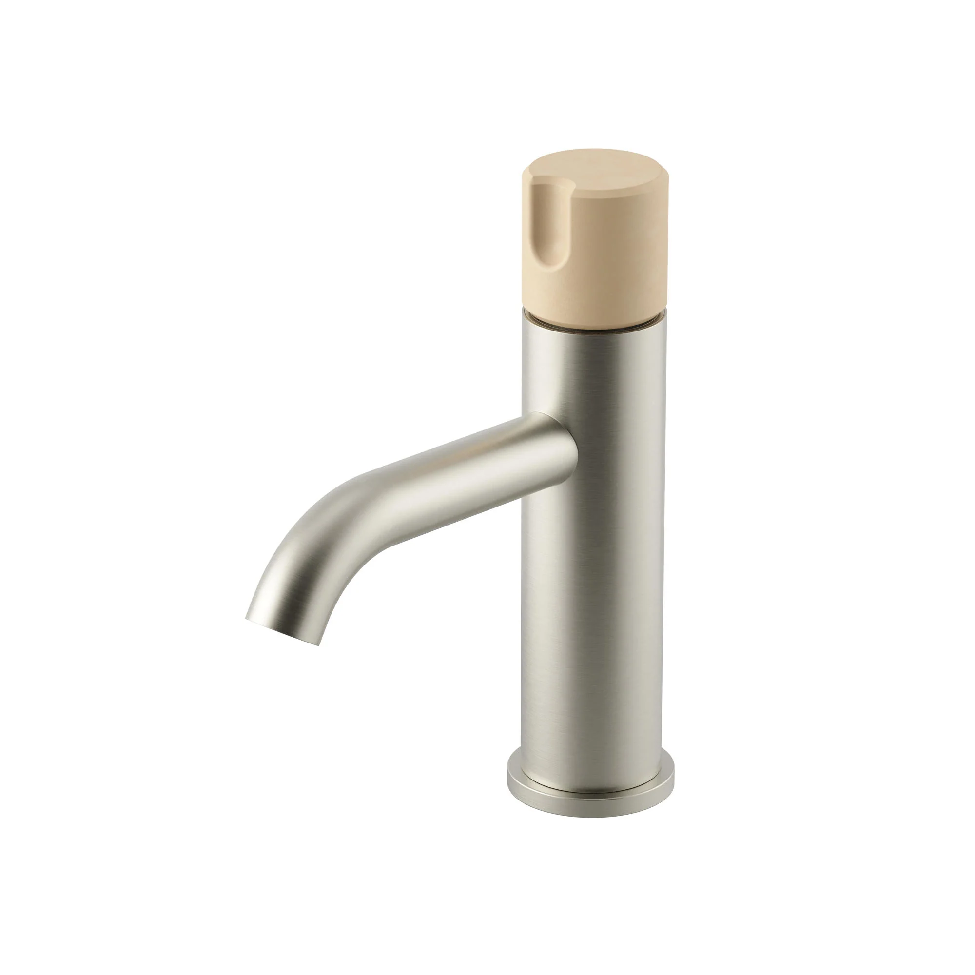 Meir X Nood Co. Alchemy Series Progressive Basin Mixer - Brushed Nickel x Nood