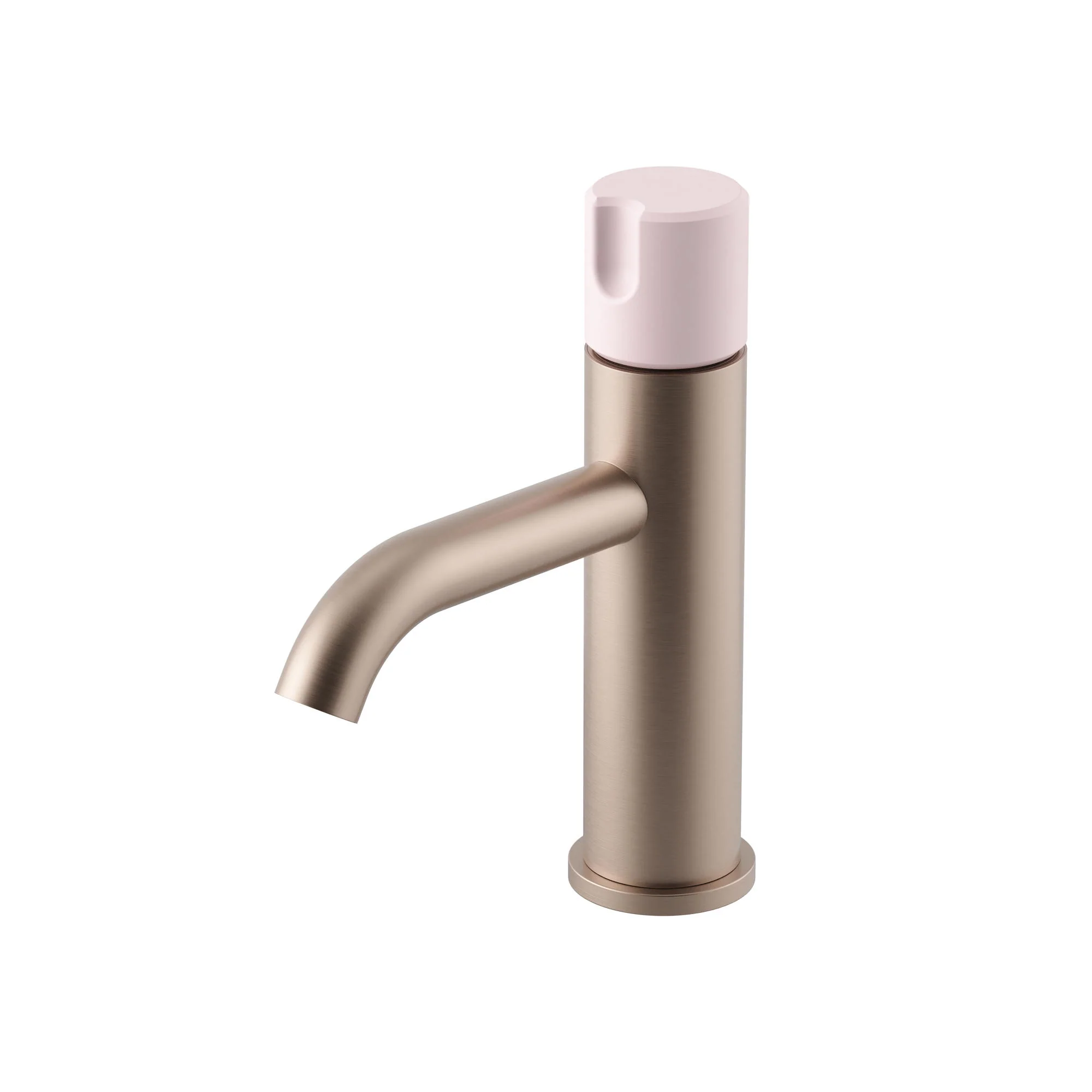 Meir X Nood Co. Alchemy Series Progressive Basin Mixer - Champagne x Lilly Pilly