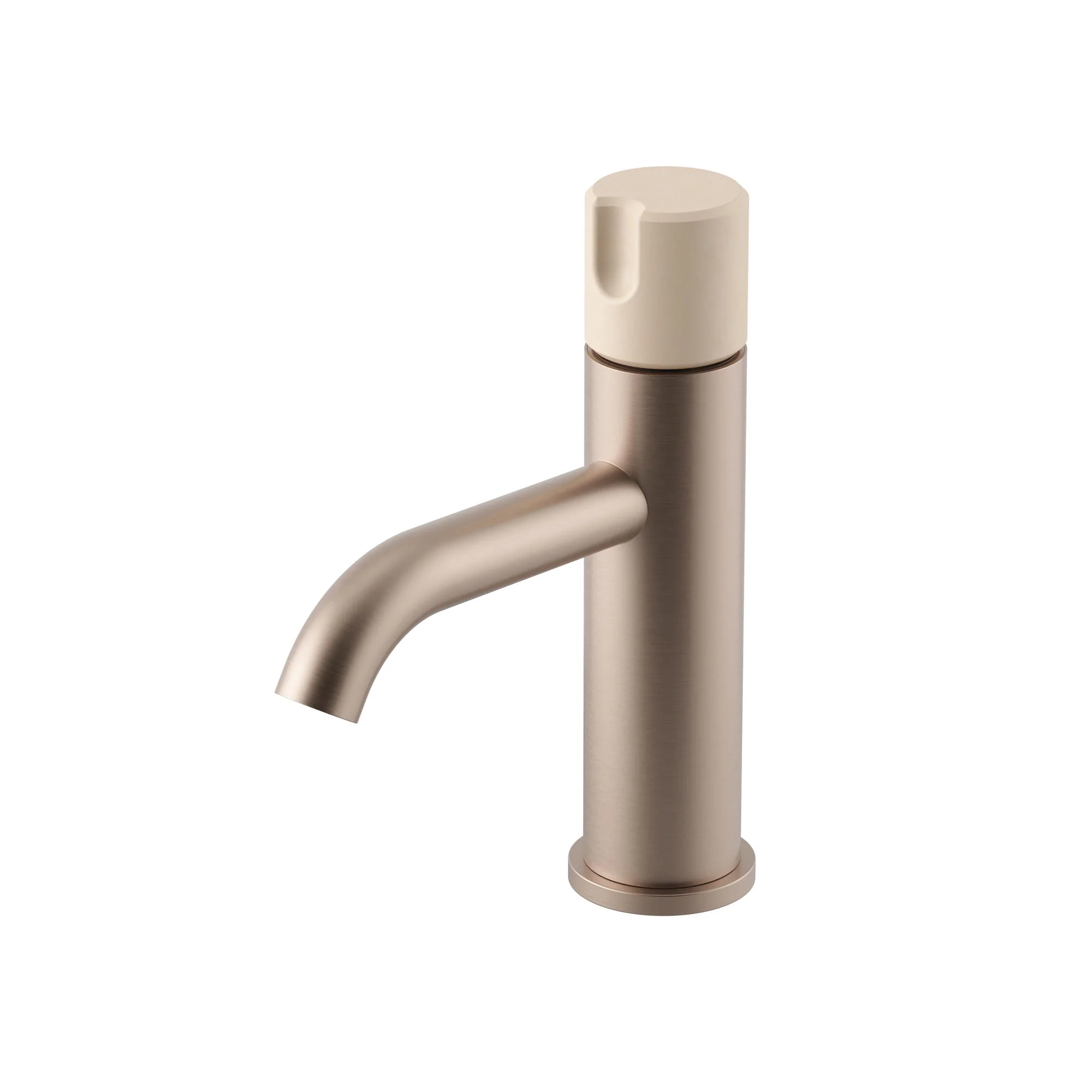 Meir X Nood Co. Alchemy Series Progressive Basin Mixer - Champagne x Mushroom
