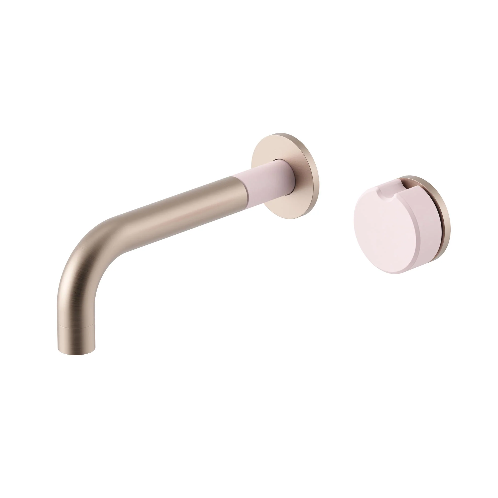 Meir X Nood Co. Alchemy Series Progressive Wall Mixer Set - Champagne x Lilly Pilly
