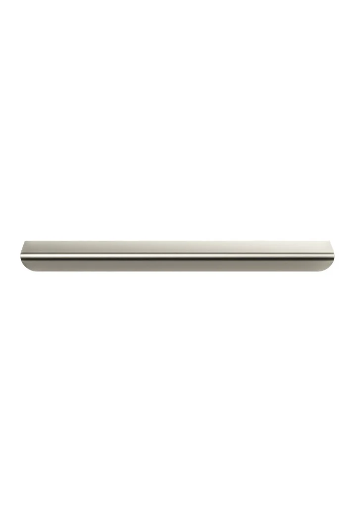 Öppen Edge-Pull 300mm Cabinet Handle (Brushed) - PVD Brushed Nickel - Image 3