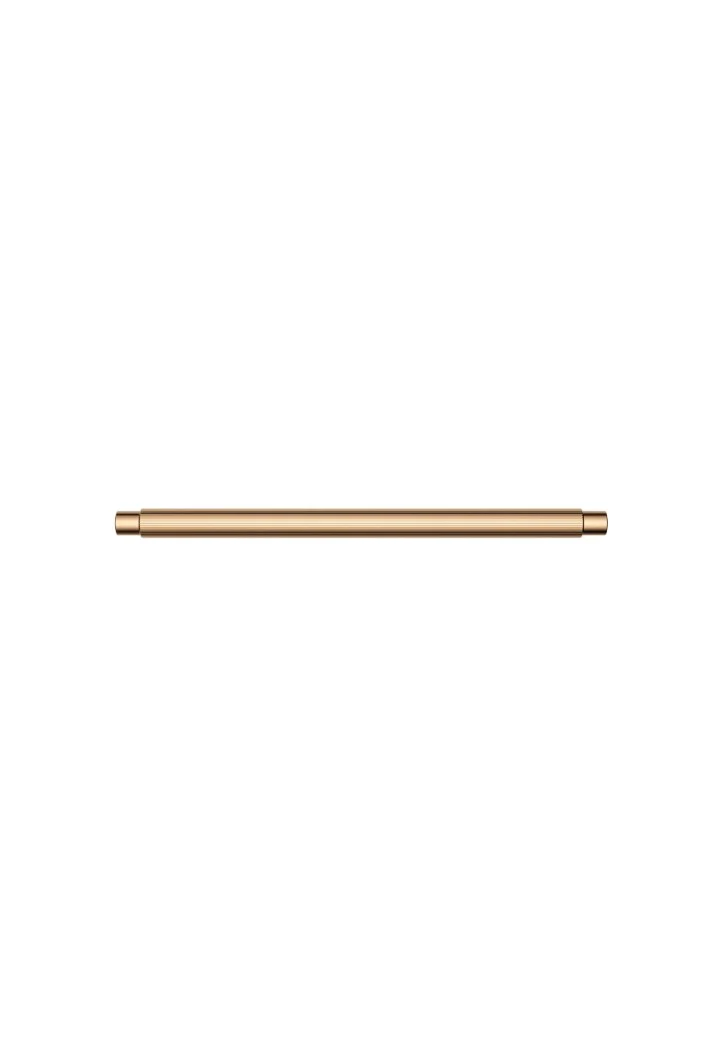 Öppen Round Pull 200mm Cabinet Handle (Linear Knurled) - Lustre Bronze - Image 2