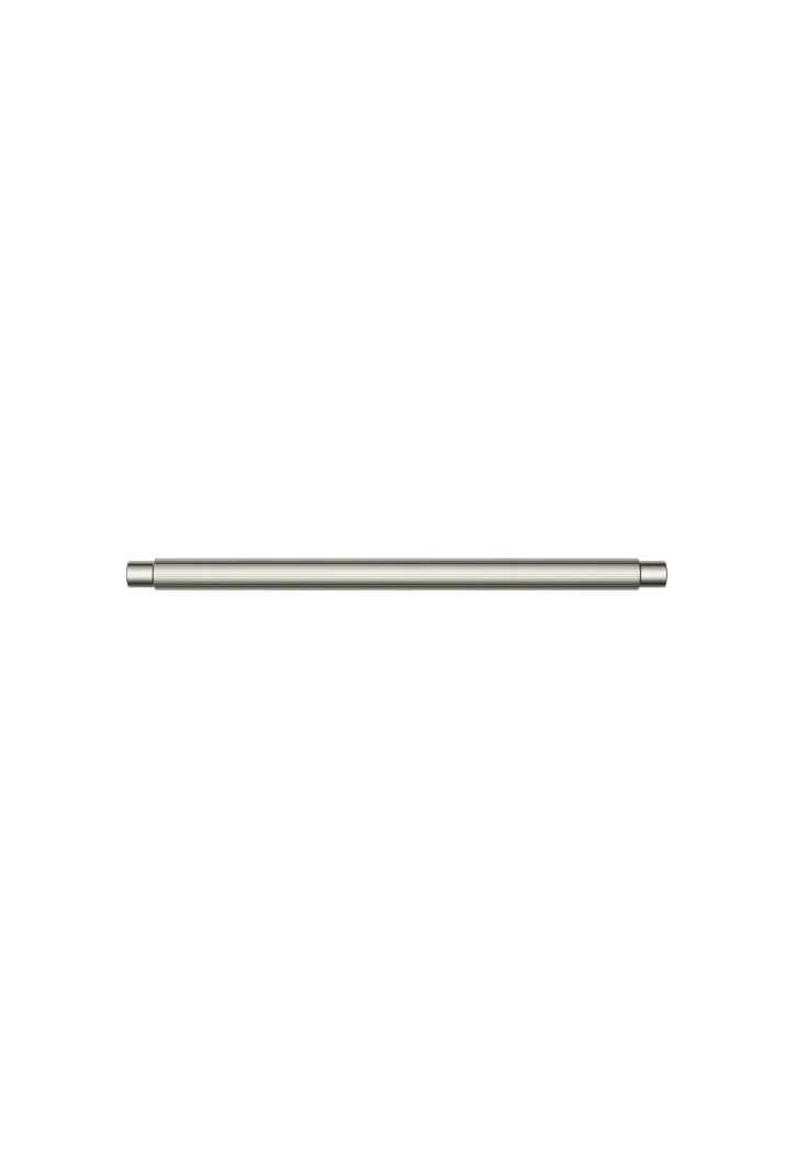 Öppen Round Pull 200mm Cabinet Handle (Linear Knurled) - PVD Brushed Nickel - Image 2