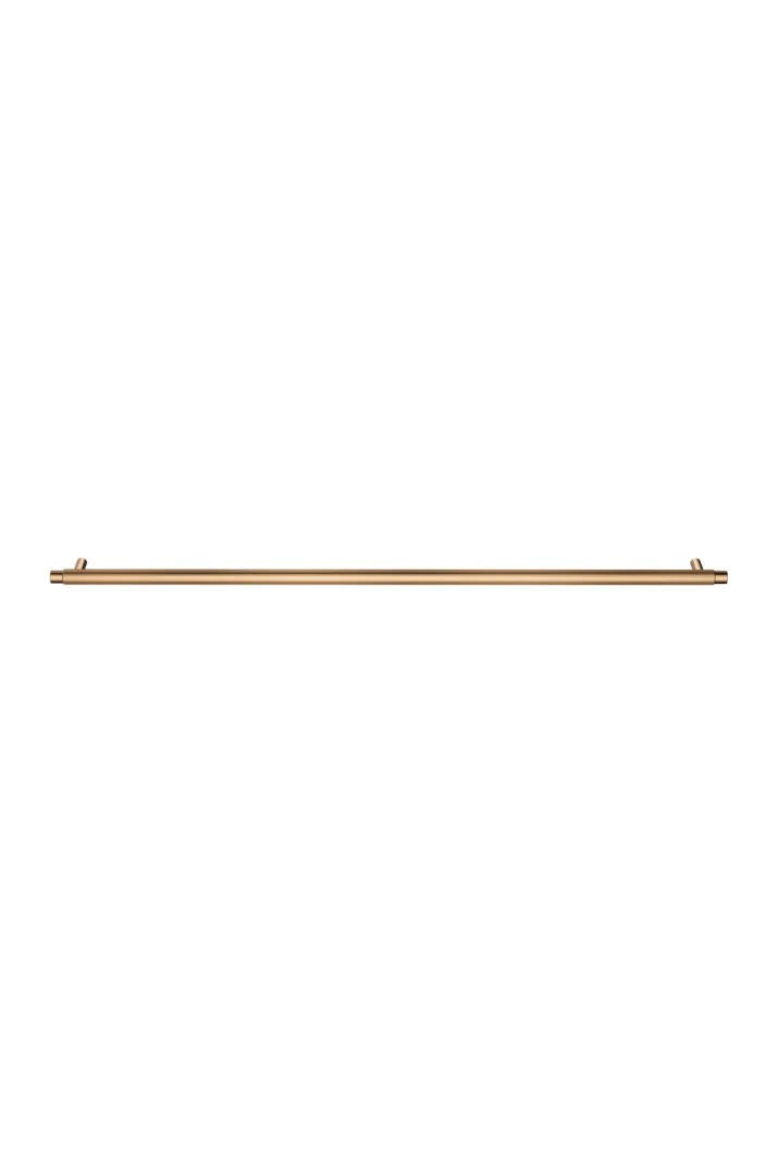 Öppen Round Pull 520mm Cabinet Handle (Linear Knurled) - Lustre Bronze - Image 3