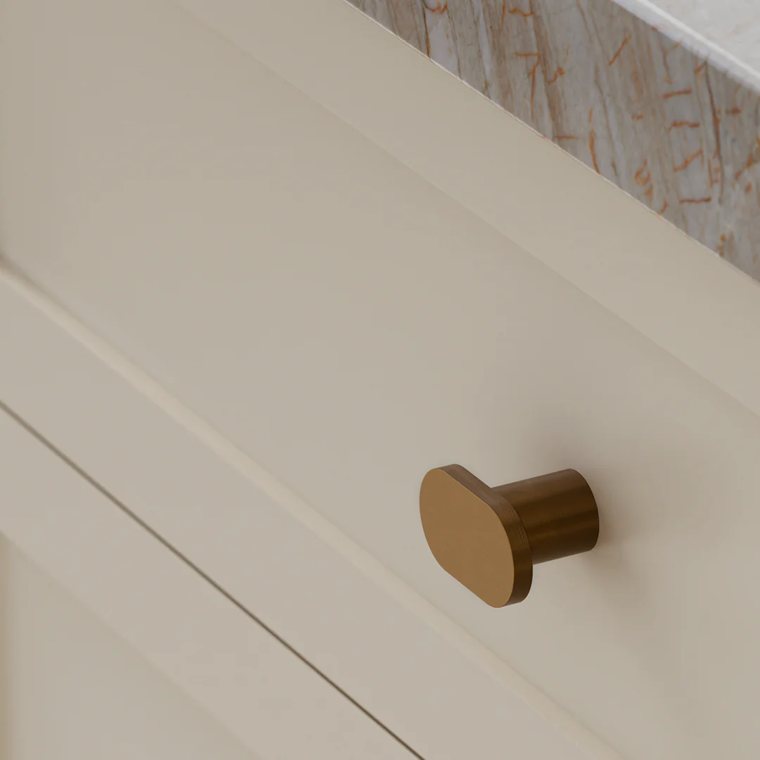 Öppen T-Pull Cabinet Handle (Brushed) - Lustre Bronze - Image 5