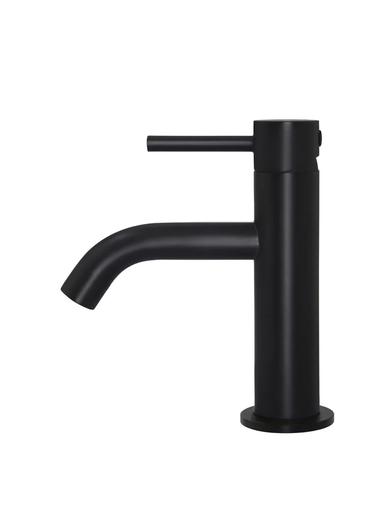 Piccola Basin Mixer Tap - Matte Black - Image 2