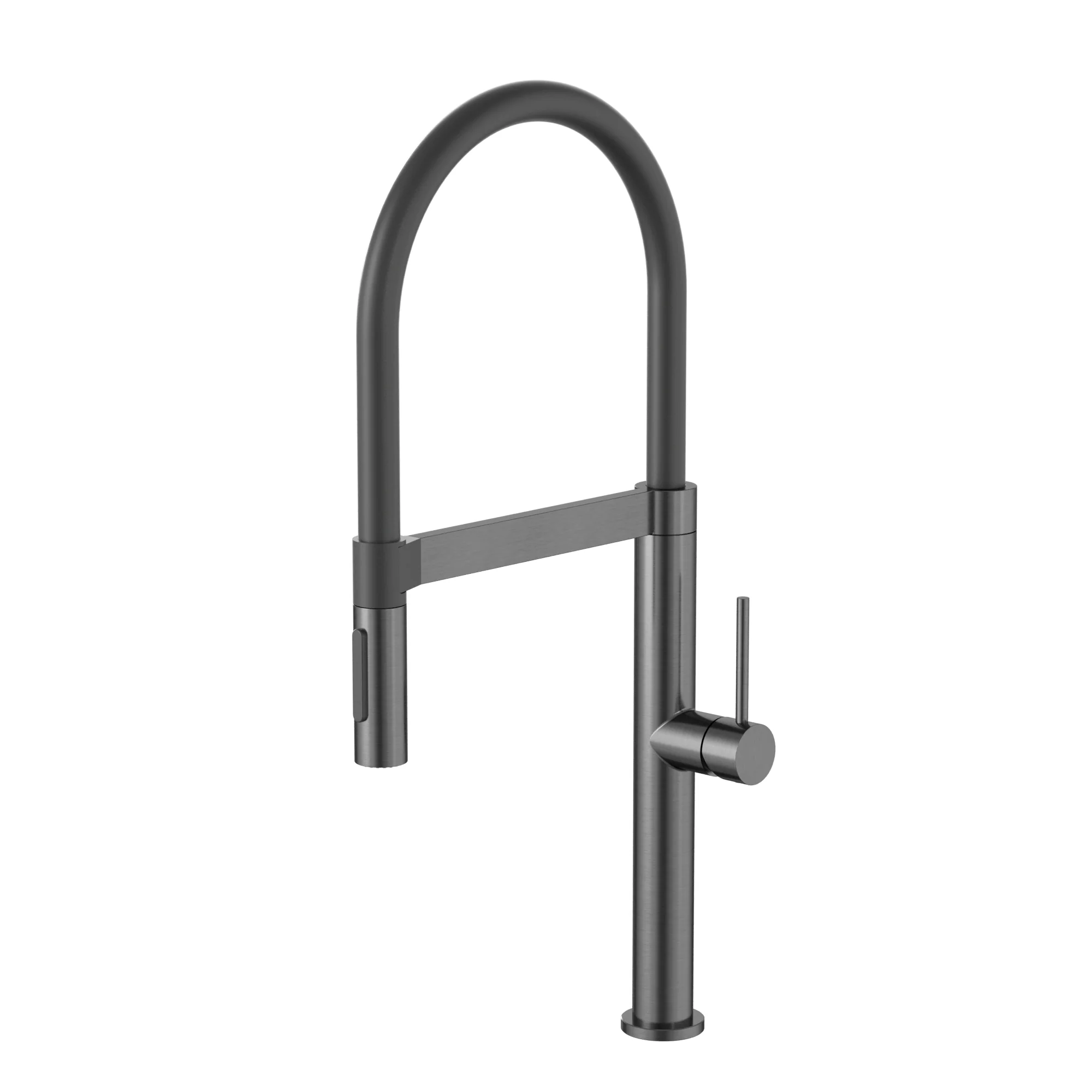 Pull Down Kitchen Mixer With Magnetic Dock - Shadow