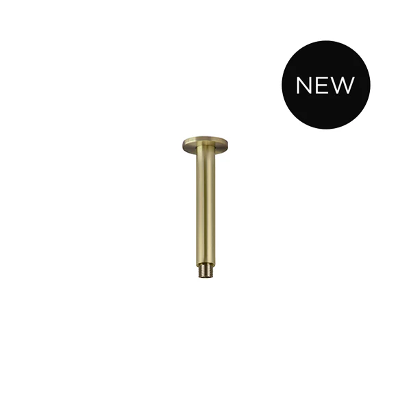 Round Ceiling Shower Arm 150mm - Tiger Bronze