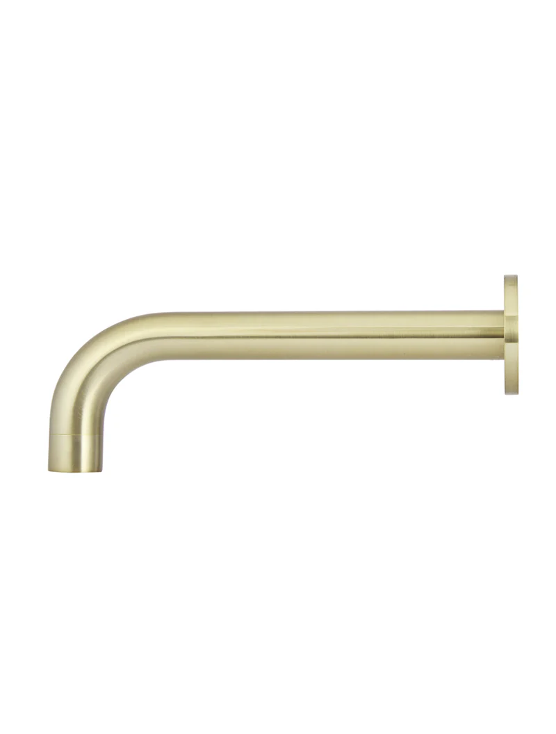 Universal Round Curved Spout - PVD Tiger Bronze - Image 2