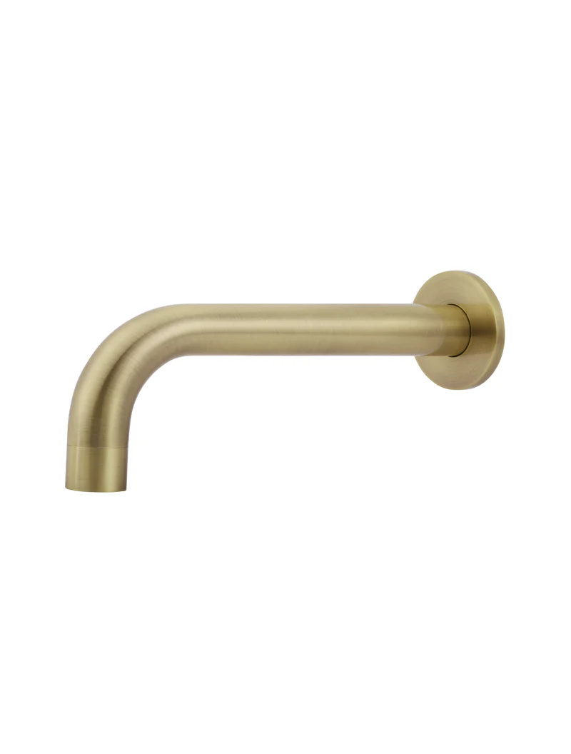 Universal Round Curved Spout - PVD Tiger Bronze - Image 3