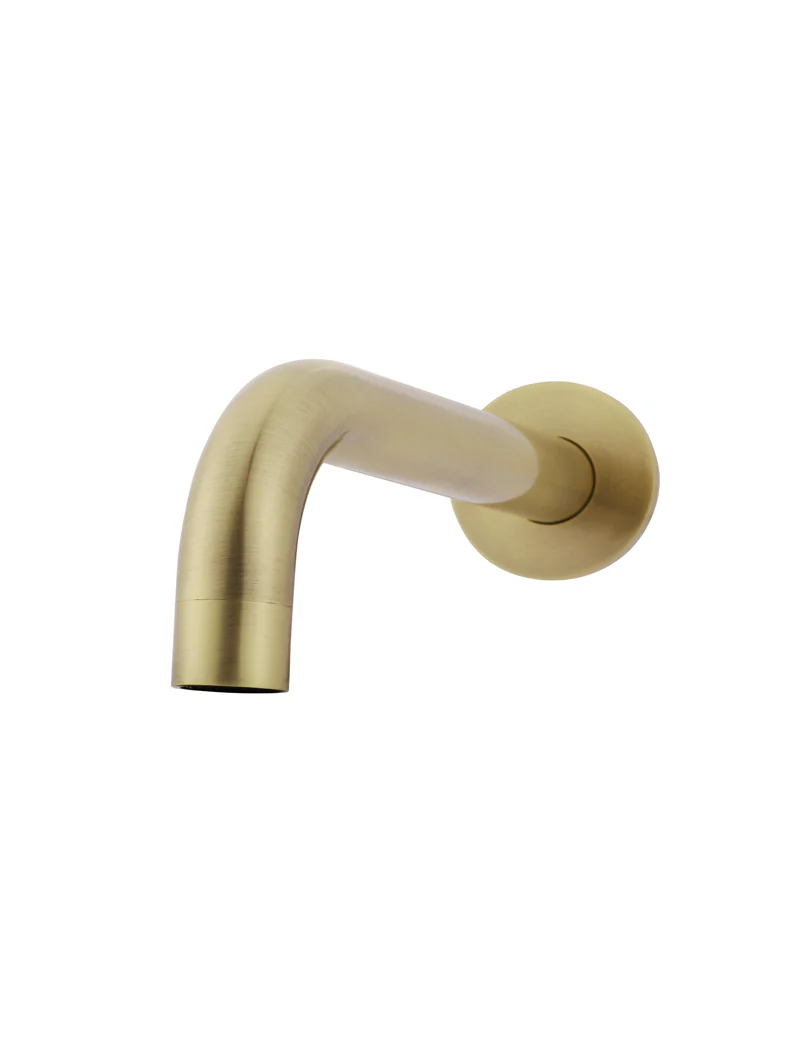 Universal Round Curved Spout - PVD Tiger Bronze - Image 4
