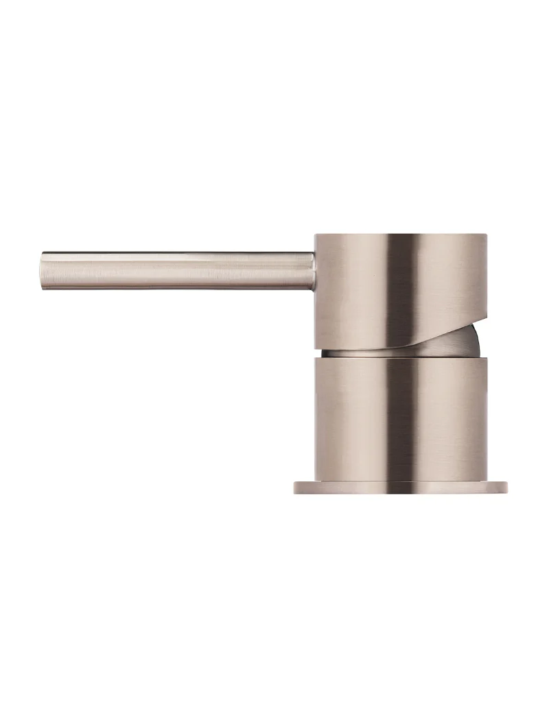Round Deck Mounted Mixer - Champagne - Image 2