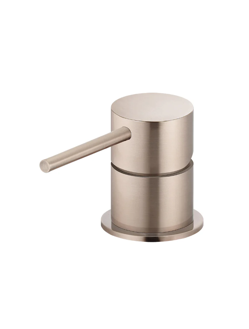 Round Deck Mounted Mixer - Champagne - Image 6