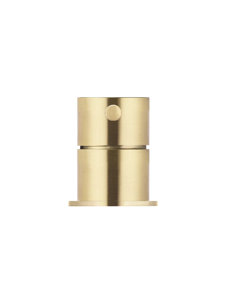 Round Deck Mounted Mixer - PVD Tiger Bronze - Image 3