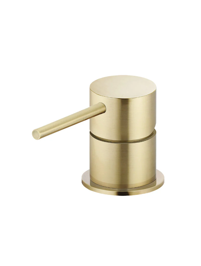 Round Deck Mounted Mixer - PVD Tiger Bronze - Image 4