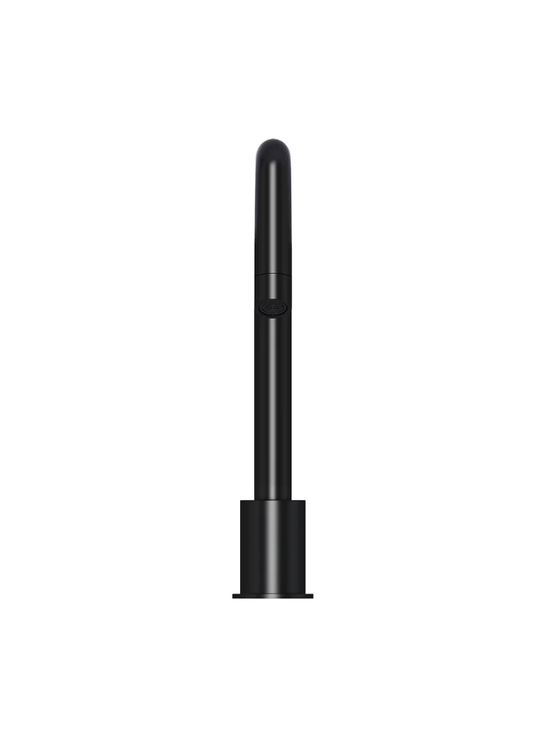 Round Hob Mounted Swivel Spout - Matte Black - Image 3