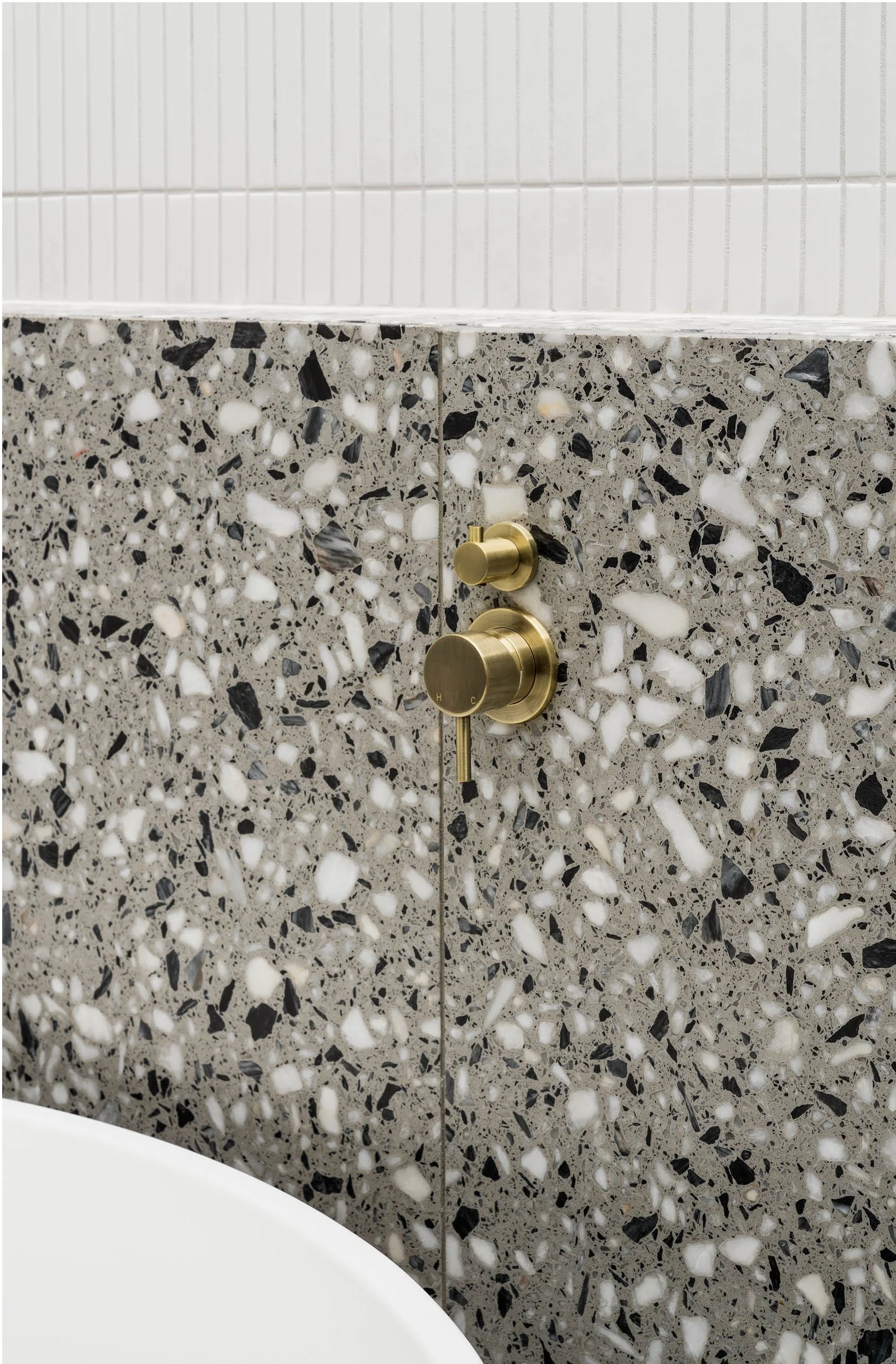 Round Diverter Mixer Trim Kit (In-wall Body Not Included) - PVD Tiger Bronze - Image 7