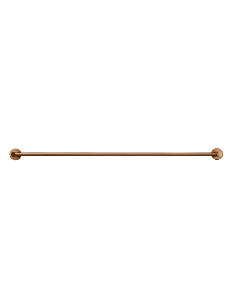 Round Double Towel Rail 900mm - Lustre Bronze - Image 4