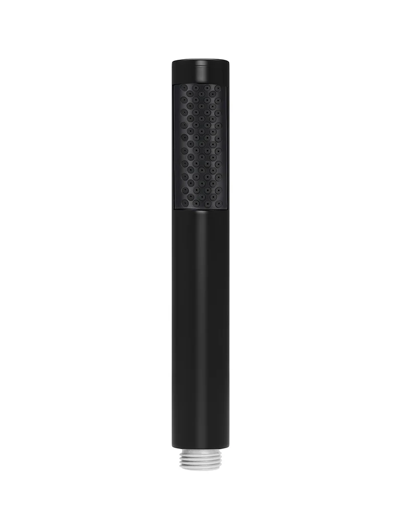 Round Hand Shower Single Function - Matte Black - Image 2