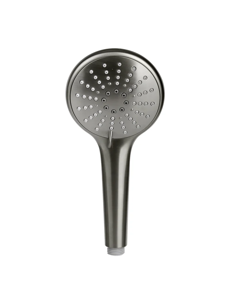 Round Hand Shower Three-Function - Shadow Gunmetal - Image 2