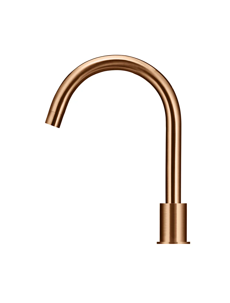 Round Hob Mounted Swivel Spout - Lustre Bronze - Image 2