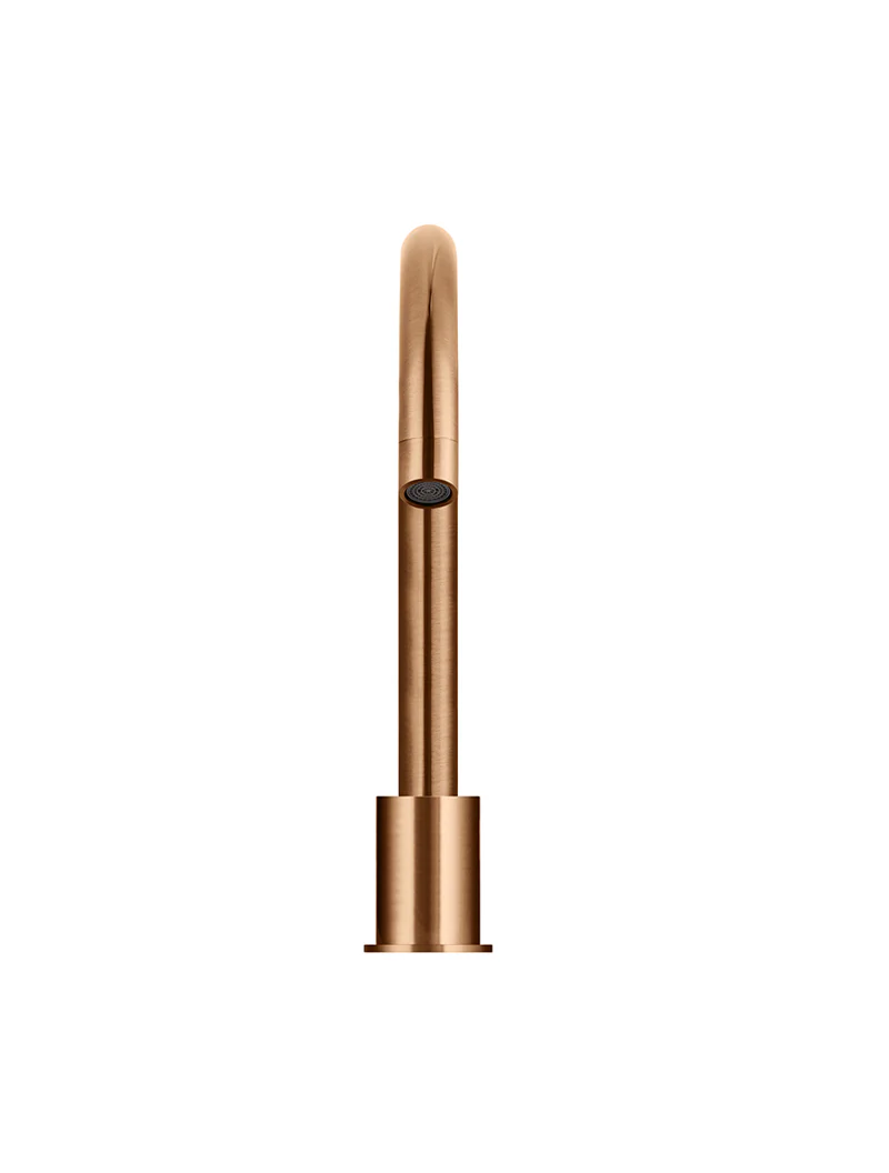 Round Hob Mounted Swivel Spout - Lustre Bronze - Image 3
