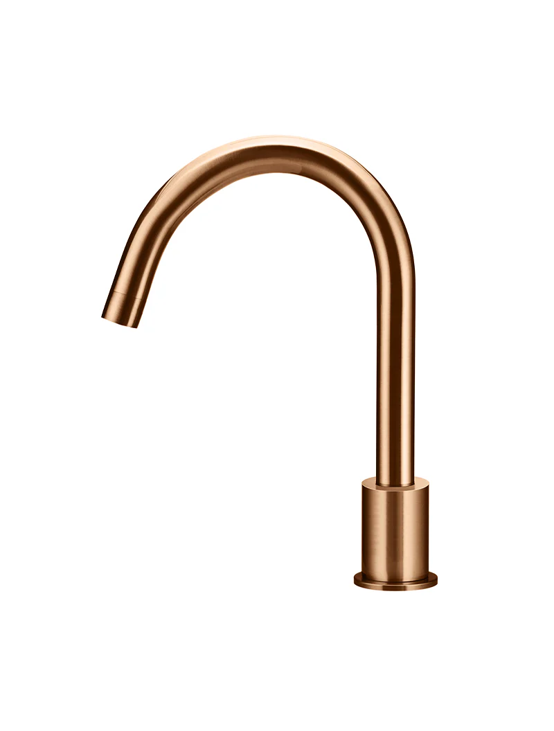Round Hob Mounted Swivel Spout - Lustre Bronze - Image 7