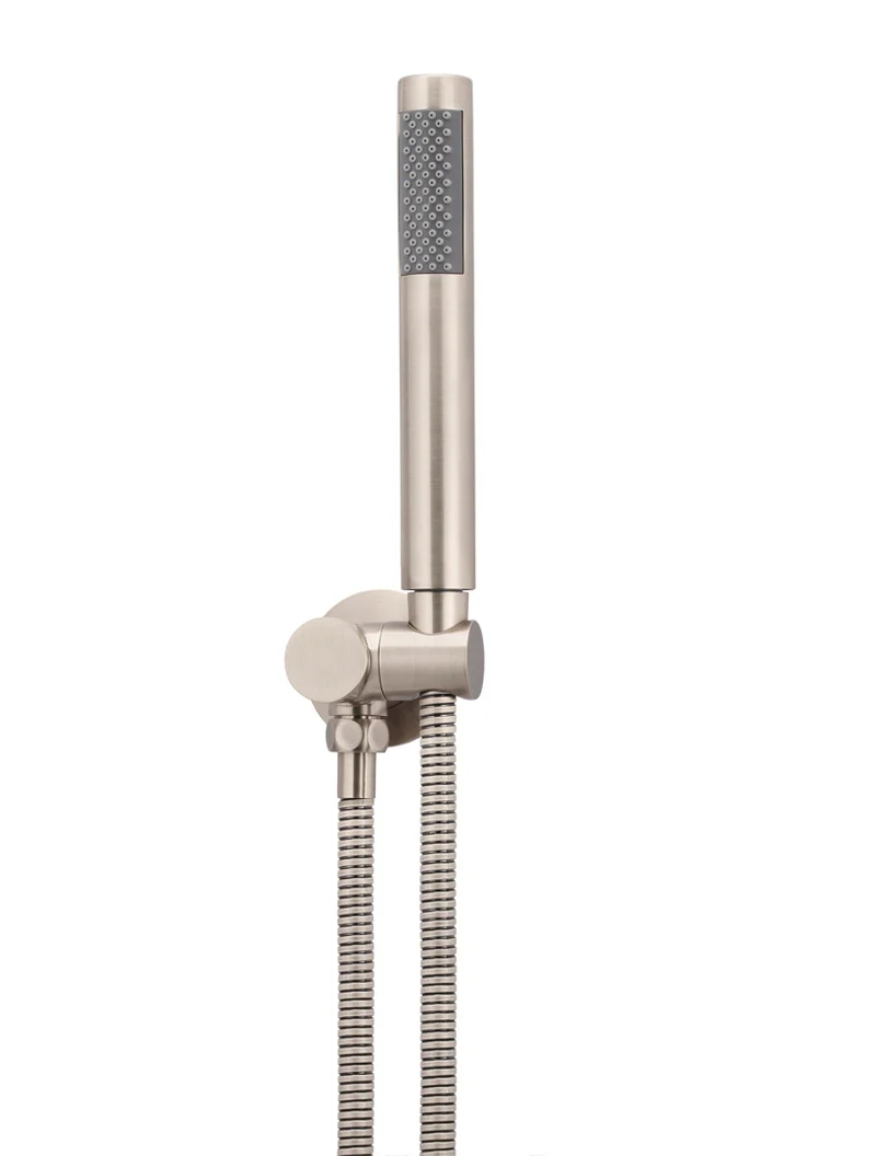Round Shower on Swivel Bracket - Champagne