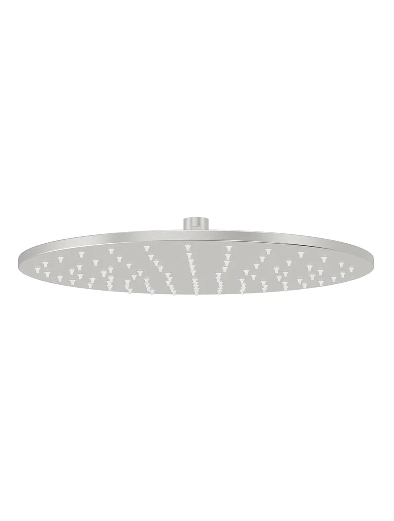 Round Shower Rose 300mm - PVD Brushed Nickel
