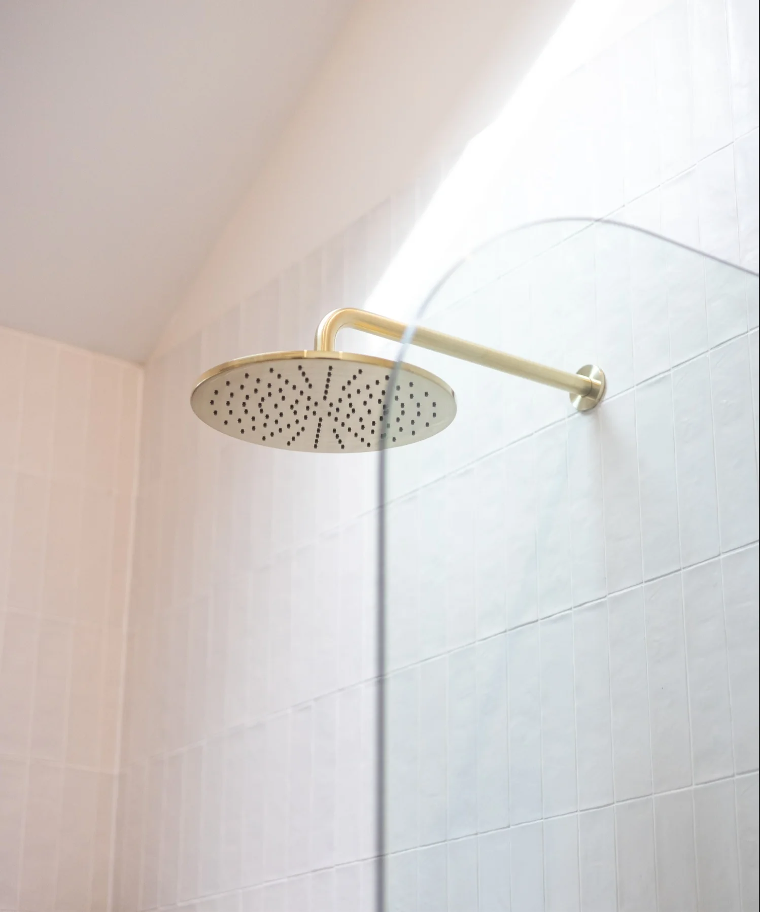 Round Shower Rose 300mm - PVD Tiger Bronze - Image 5