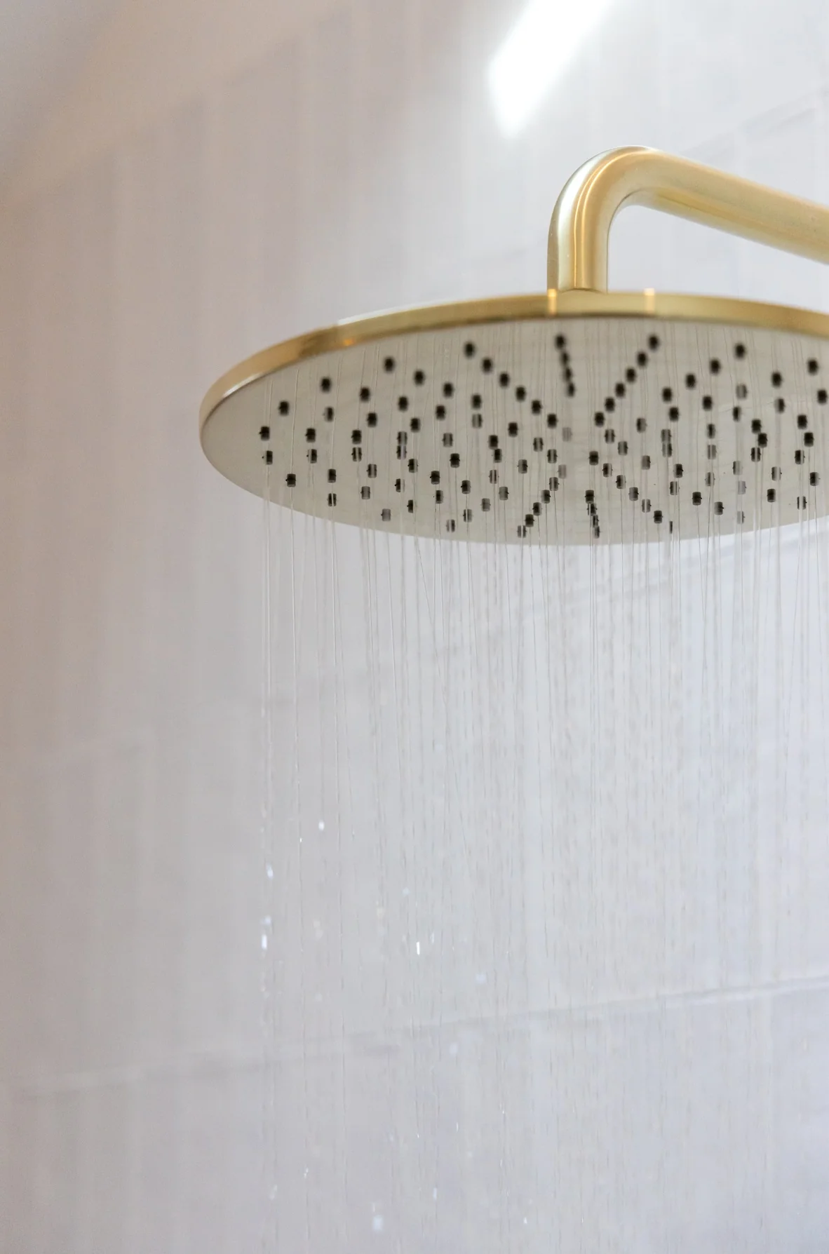 Round Shower Rose 300mm - PVD Tiger Bronze - Image 6