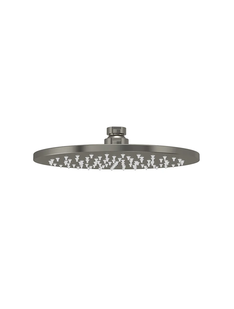 Round Shower Rose 200mm - Shadow Gunmetal - Image 2