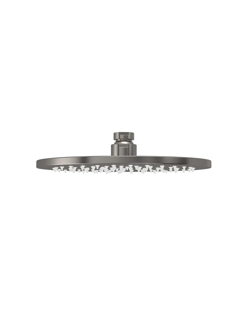 Round Shower Rose 200mm - Shadow Gunmetal - Image 3