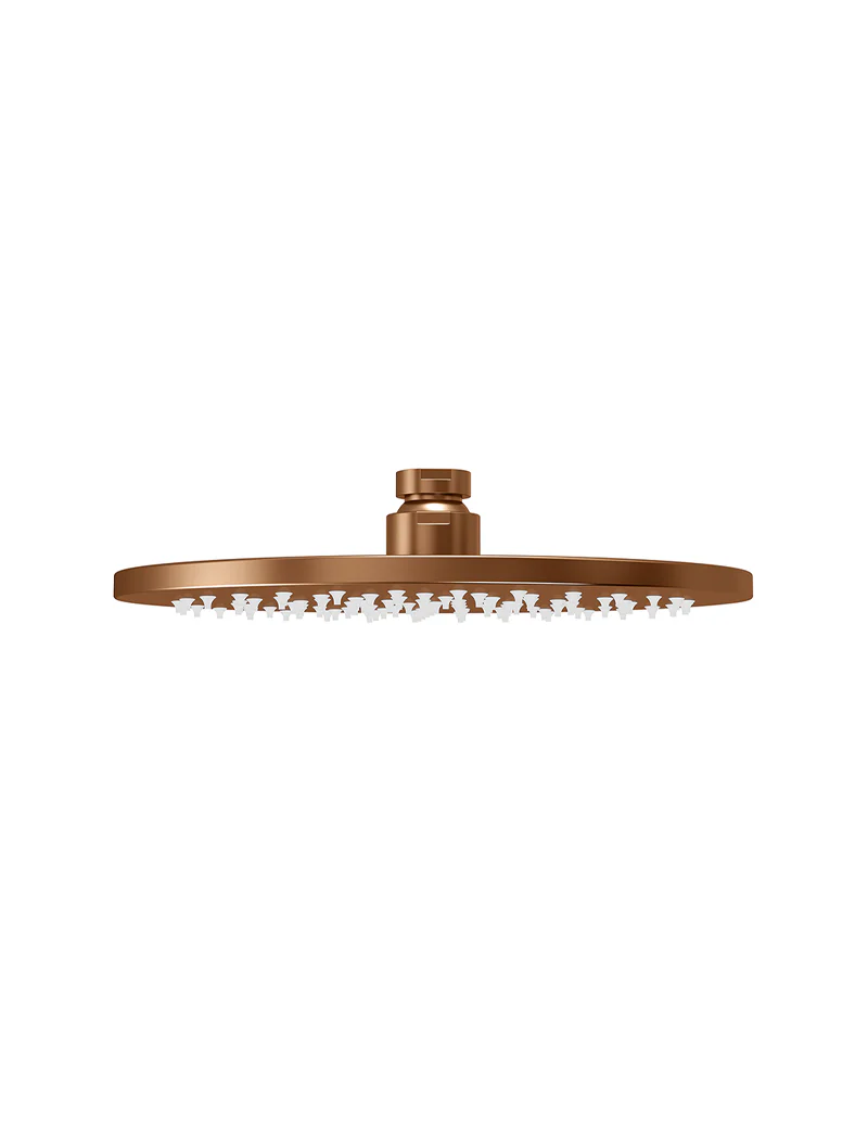 Round Shower Rose 200mm - Lustre Bronze - Image 3