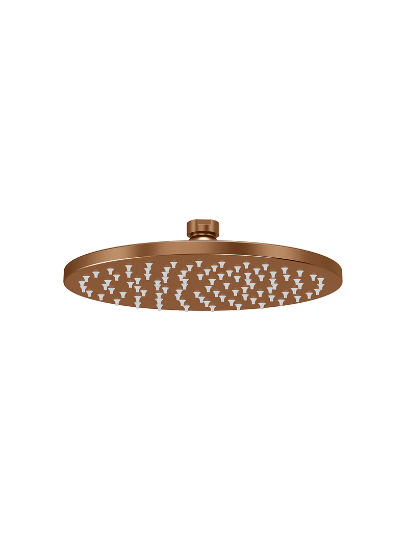 Round Shower Rose 200mm - Lustre Bronze - Image 5