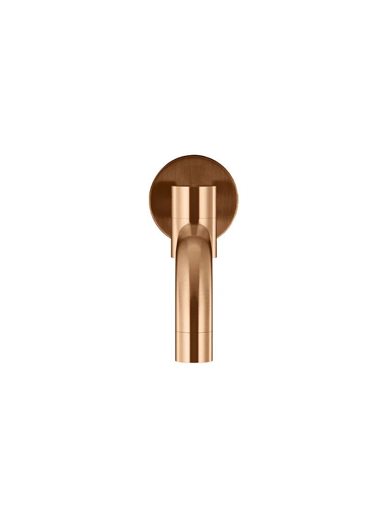 Round Swivel Wall Spout - Lustre Bronze - Image 4
