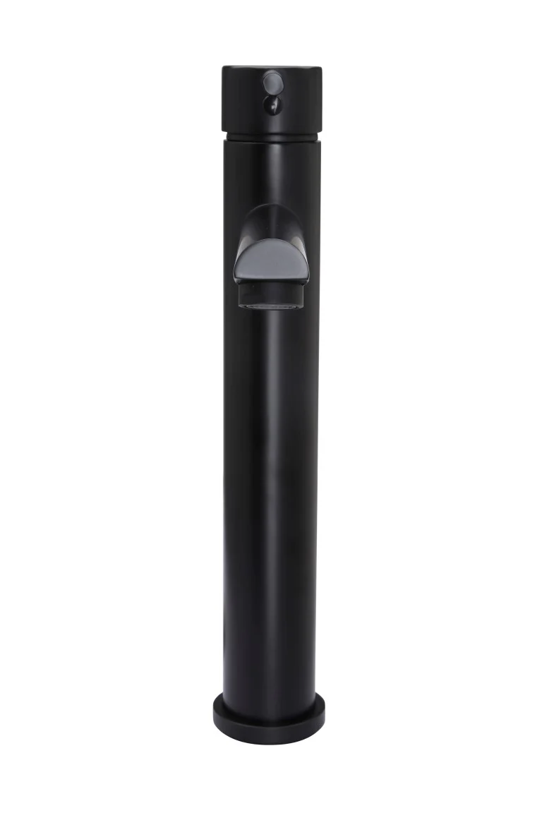 Round Tall Basin Mixer - Matte Black - Image 3