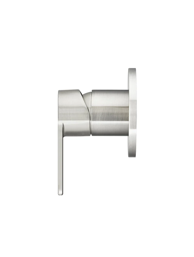 Round Wall Mixer Paddle Handle Trim Kit (In-wall Body Not Included) - PVD Brushed Nickel - Image 2